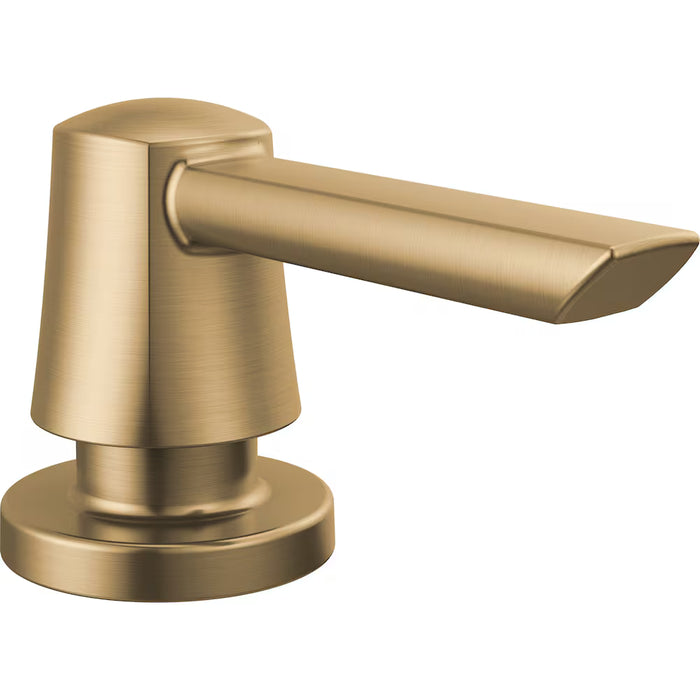Delta Monrovia Metal Soap Dispenser in Lumicoat Champagne Bronze (New)