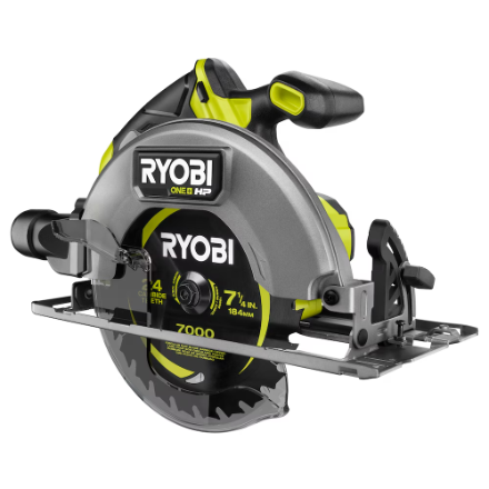 Ryobi 18V ONE+ HP Brushless Cordless 7 1/4-inch Circular Saw (Tool-Only)