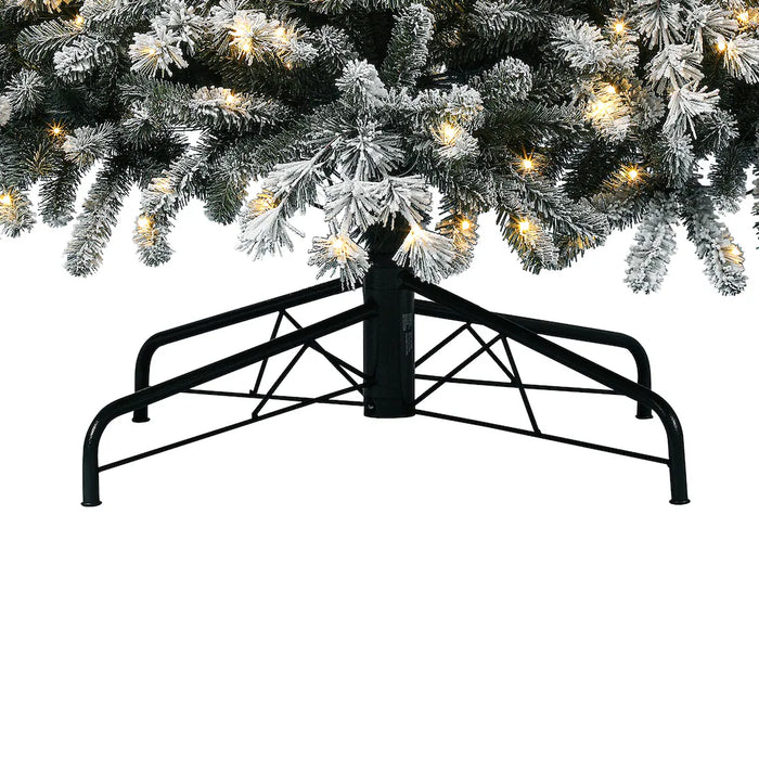 12ft. Pre-Lit 1100L Micro Fairy LED Warm White Lexington Pine Flocked (New)