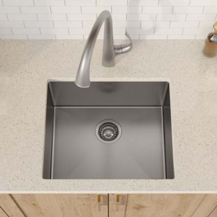 Kraus Standart PRO 21" Undermount Stainless Steel Single Bowl Kitchen Sink (New)