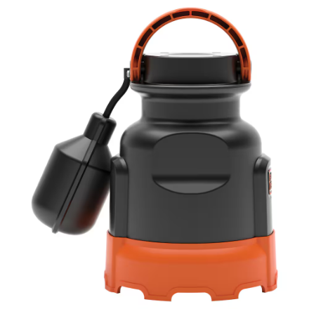 BLACK+DECKER 1/4HP Automatic Submersible Sump Pump (New)
