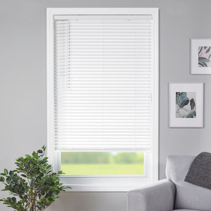 StyleWell 72 in. x 48 in. L , 1-3/8 in. Blind Slat with Room Darkening Cordless Vinyl Window Blinds