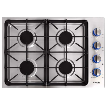Thor Kitchen 30-Inch Professional Drop-In Gas Cooktop