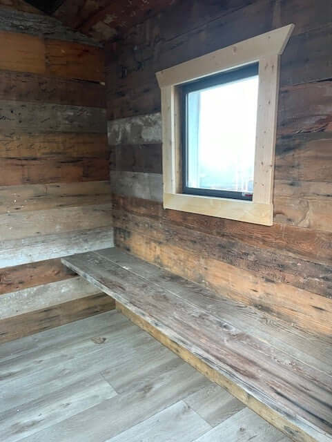 8x8 Autographed Canucks Shed - Blue