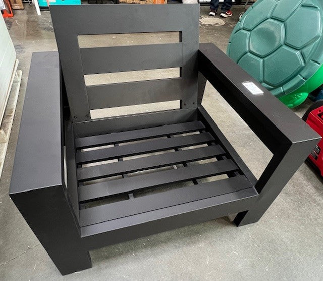 Black Metal Chair (new)
