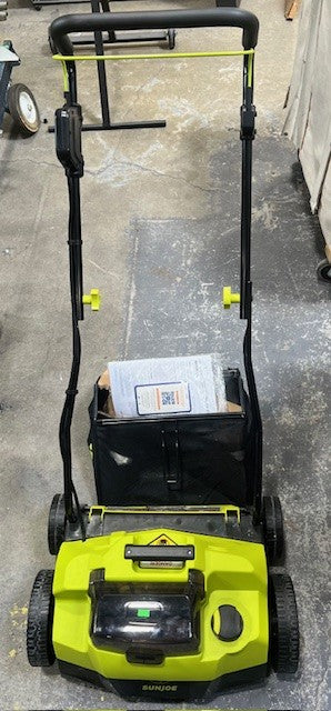 Sun Joe Cordless Scarifier + Dethatcher