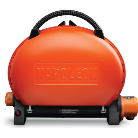 Napoleon TravelQ 1165 1-Burner Portable Propane BBQ Grill in Orange
