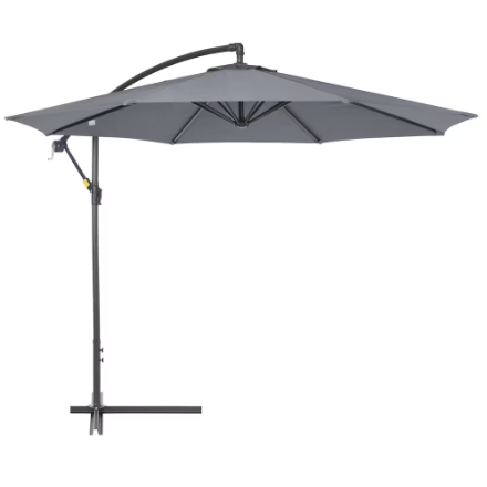 Outsunny 10ft Garden Parasol Umbrella