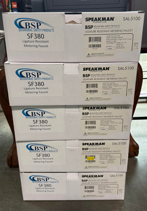 BSP SF380 Ligature Resistant Metering Faucet (new)