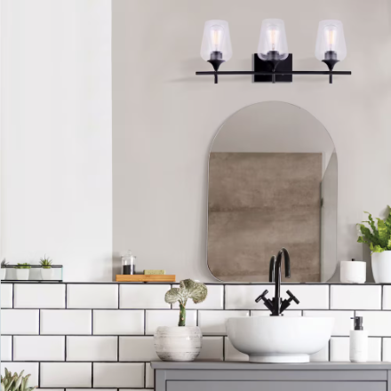 3-Light Bathroom Vanity Light