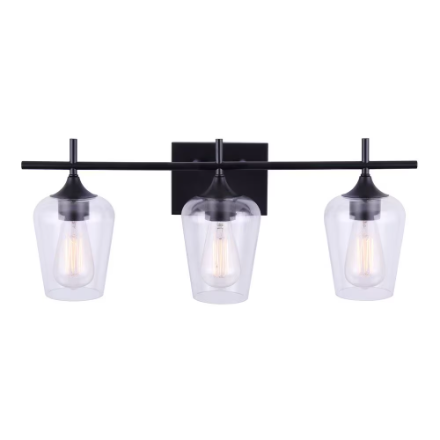 3-Light Bathroom Vanity Light