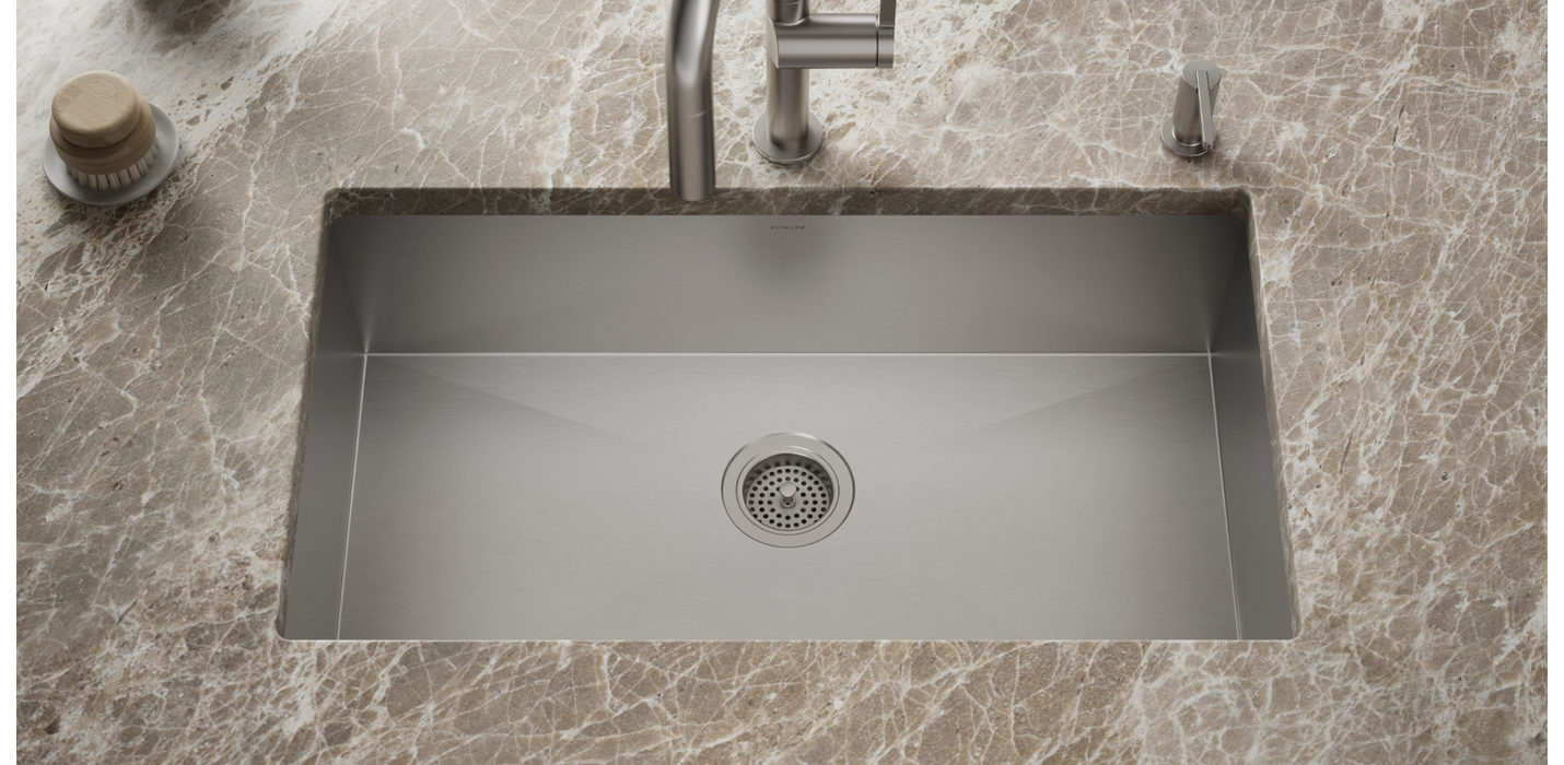 Kohler Vault 33" Top-Mount/Undermount Stainless Steel Kitchen Sink (New)