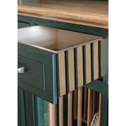 NuWallpaper Oak Slat Wood Peel & Stick Wallpaper (New)