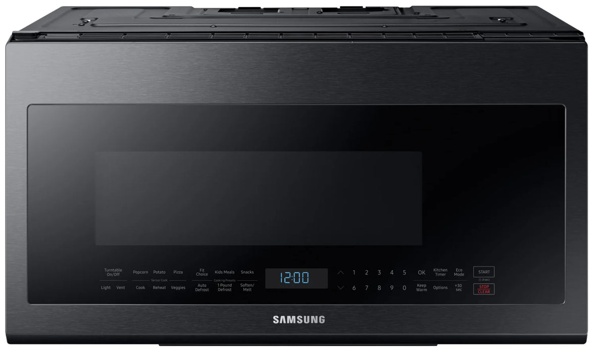 Samsung Black Stainless Steel Over-the-Range Microwave (2.1 Cu. Ft.) (used)