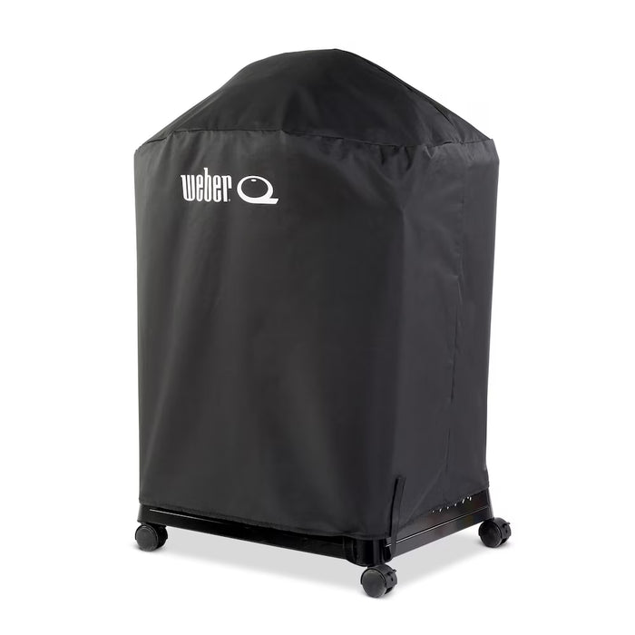 Weber 30-in Premium Weather-Resistant Gas BBQ Grill & Cart Cover for Q 2800N+ with Hook-and-Loop Straps (New)