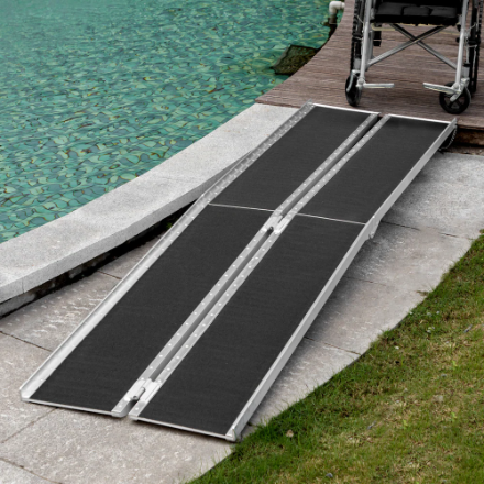 Homcom 10' Portable Wheelchair Ramp (New)