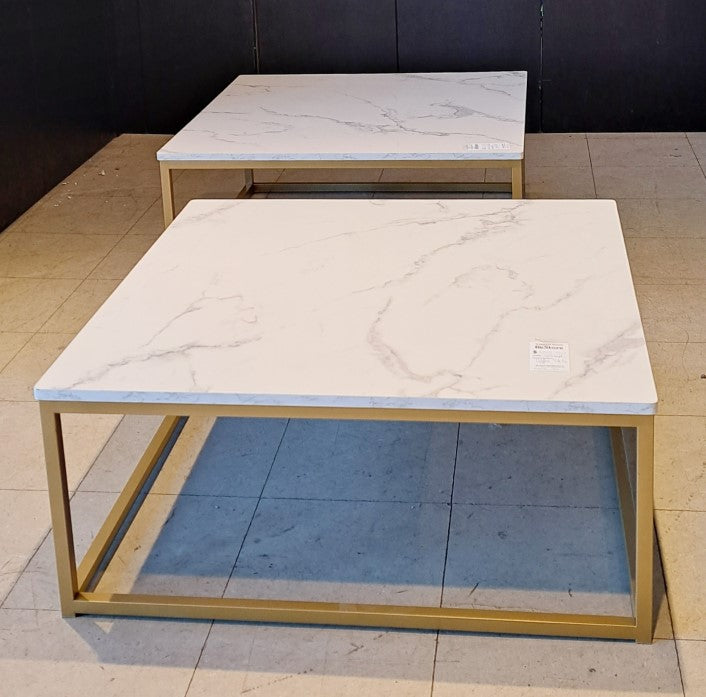 Faux Marble Coffee Table