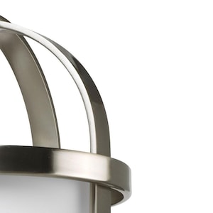 Brushed Nickel Foyer Pendant