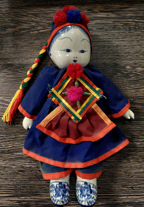 China Doll in Traditional Dress
