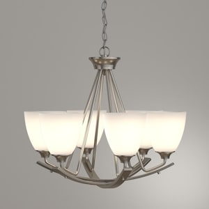 6-Light Candle-Style Chandelier