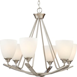 6-Light Candle-Style Chandelier