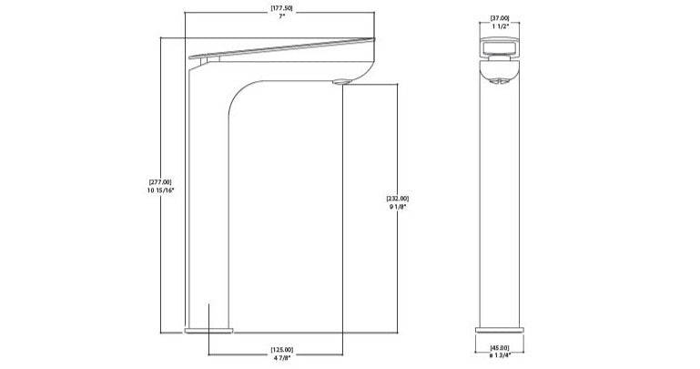 Single-Hole Lavatory Faucet