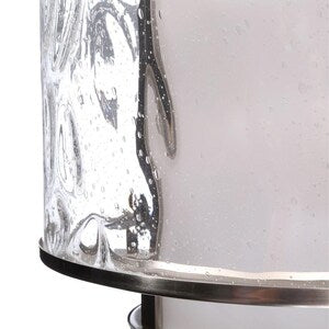 Brushed Nickel Foyer Pendant