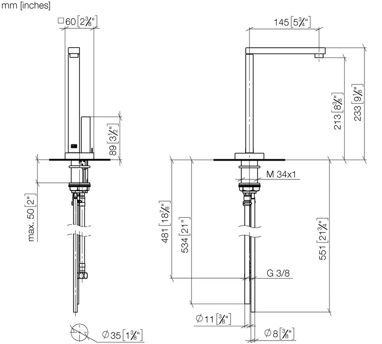 Hot & Cold Water Dispenser - Chrome