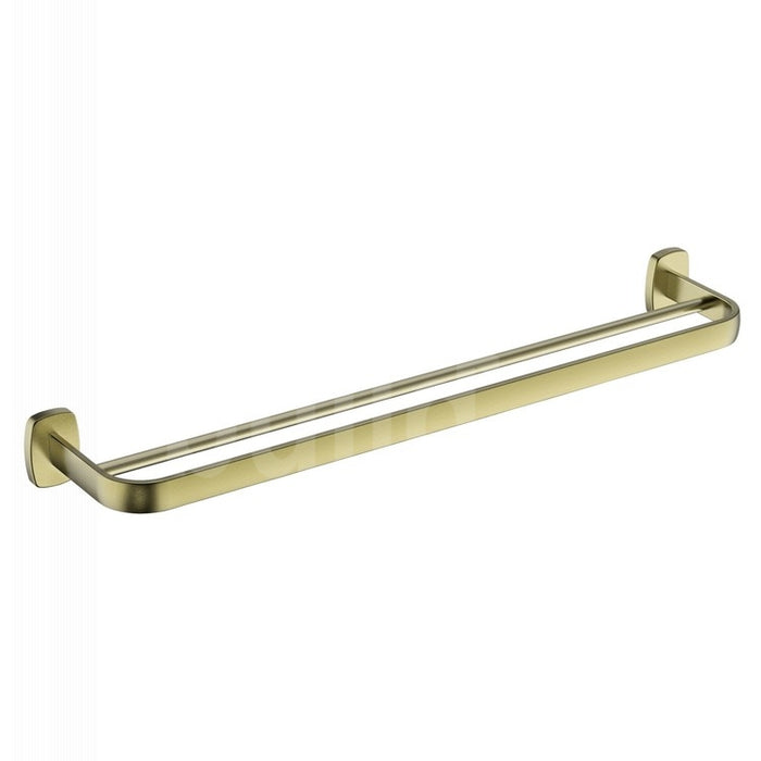 Frederick York St. Croix 24" Brushed Gold Double Towel Bar
