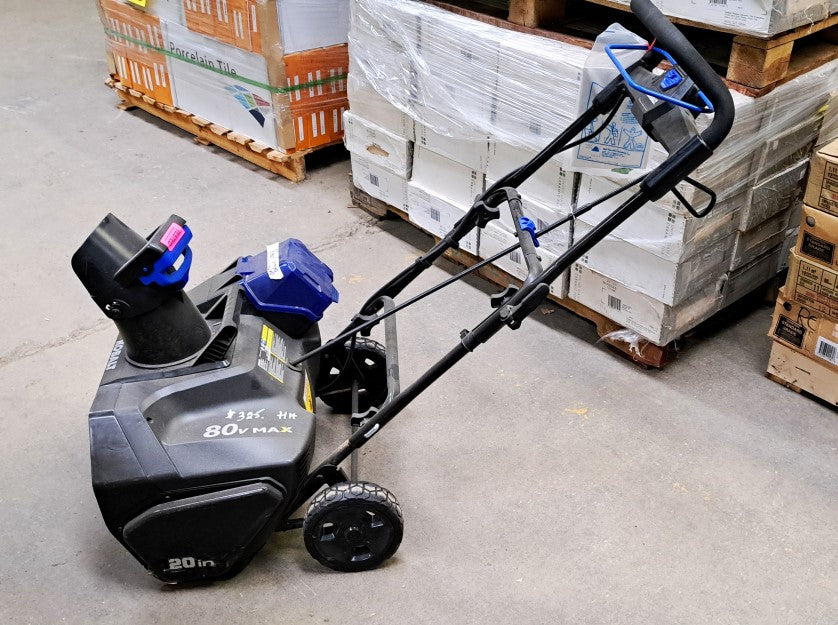 Cordless Snowblower with 80 V LithiumIon Battery — Habitat for