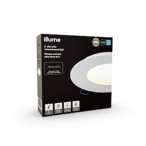 6-Inch LED White Recessed Light