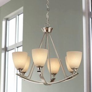 6-Light Candle-Style Chandelier