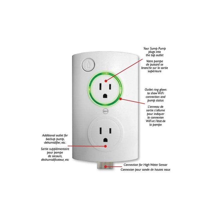 WiFi Smart Sump Pump Controller – 120V Remote Monitoring (new)