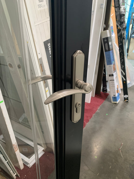 Etched Glass Storm Door