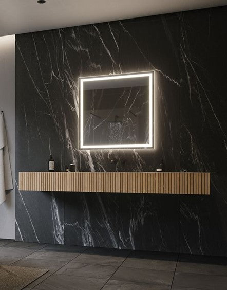 Harmony Square LED Mirror – Elegant & Modern (new)