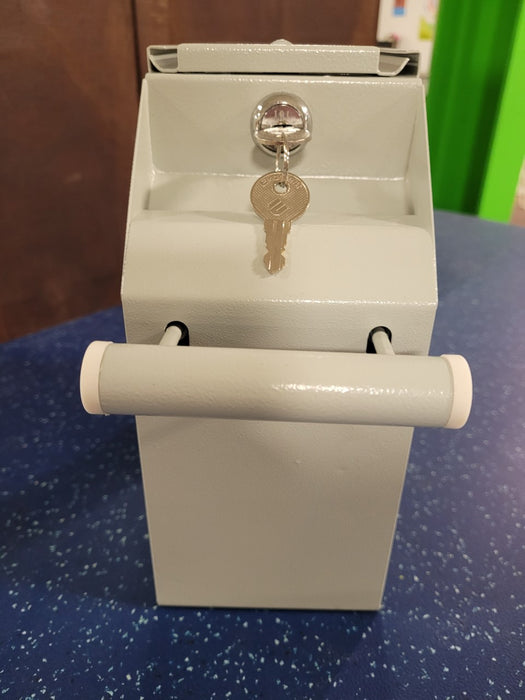 Cash Drop Box – Secure Under-Counter Safe with Keys
